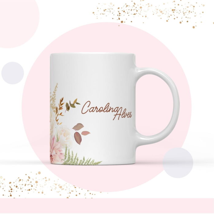 Caderno Floral - Modelo 7