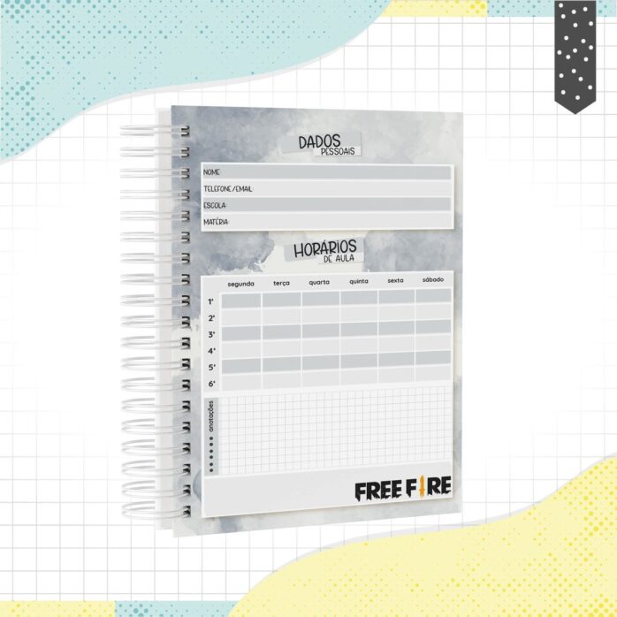 Caderno FreeFire