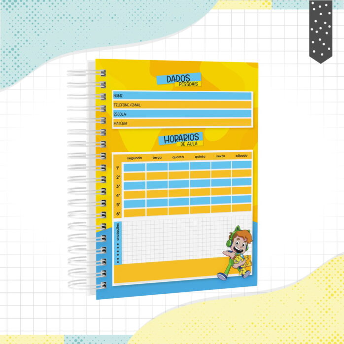 Caderno Gato Galáctico