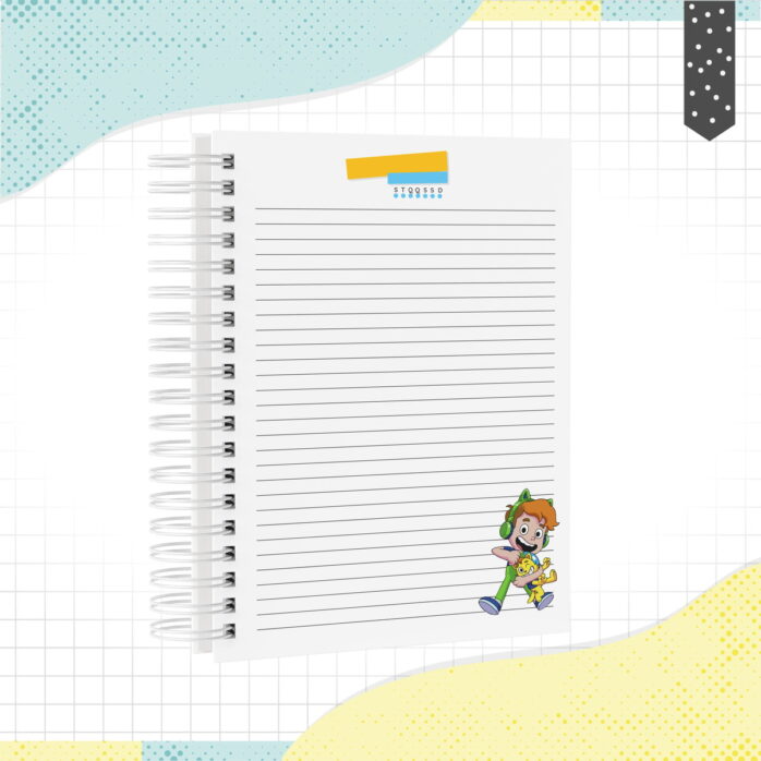 Caderno Gato Galáctico