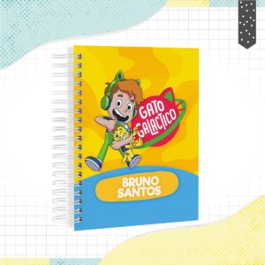 Caderno Gato Galáctico