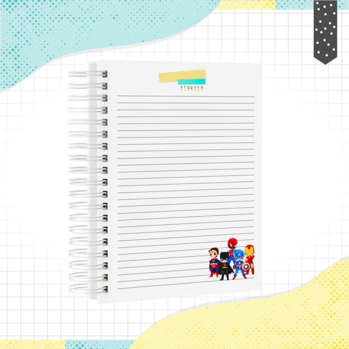 Caderno Heróis