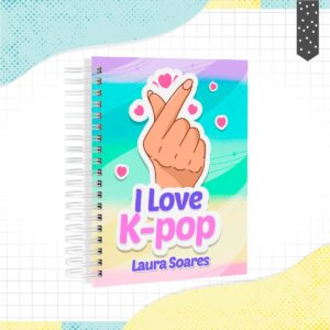 Caderno KPOP Menina