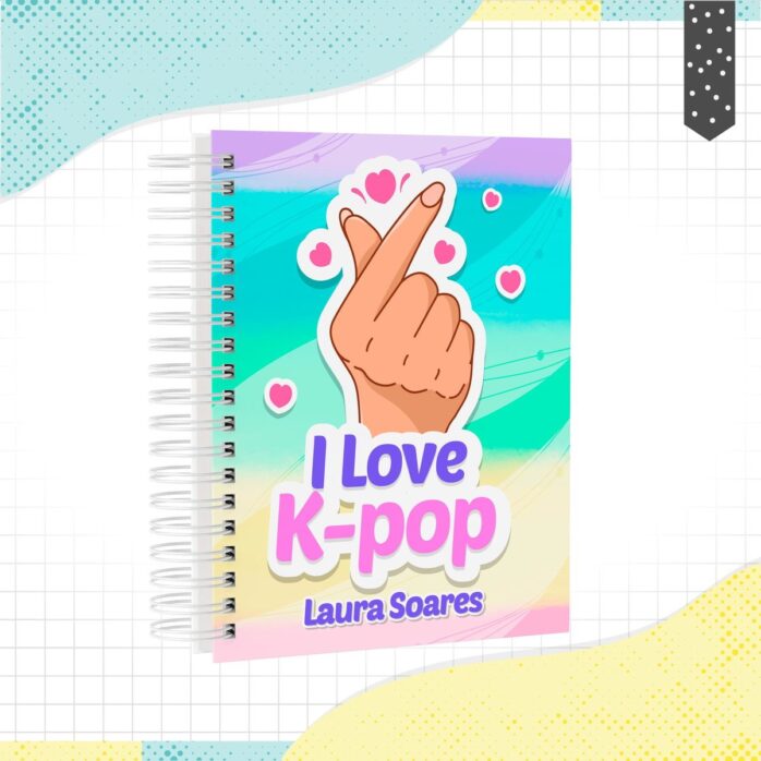 Caderno KPOP Menina