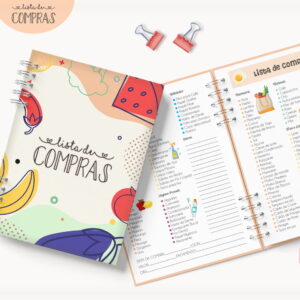 Caderno de Lista de Compras Digital Personalizável 9 caderno lista de compras mod01 arquivo digital