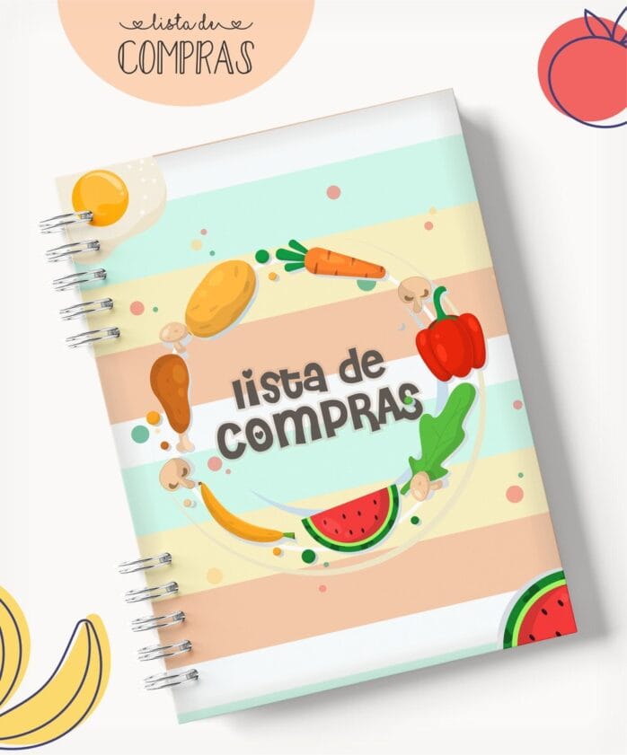 Caderno Lista de Compras MOD04