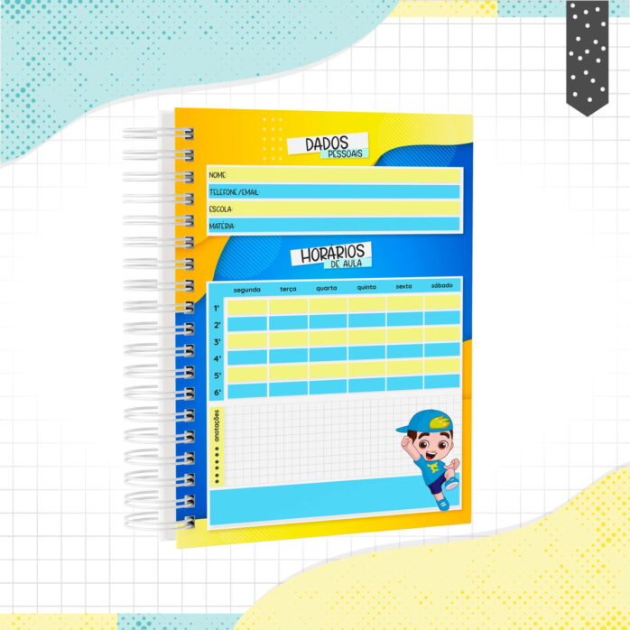 Caderno Luccas e Gigi