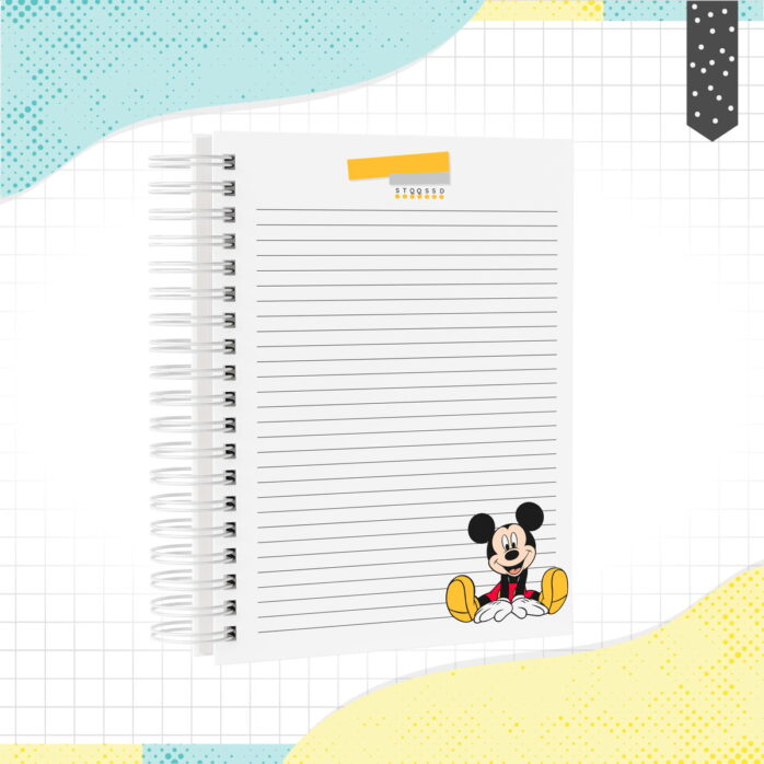 Caderno Mickey