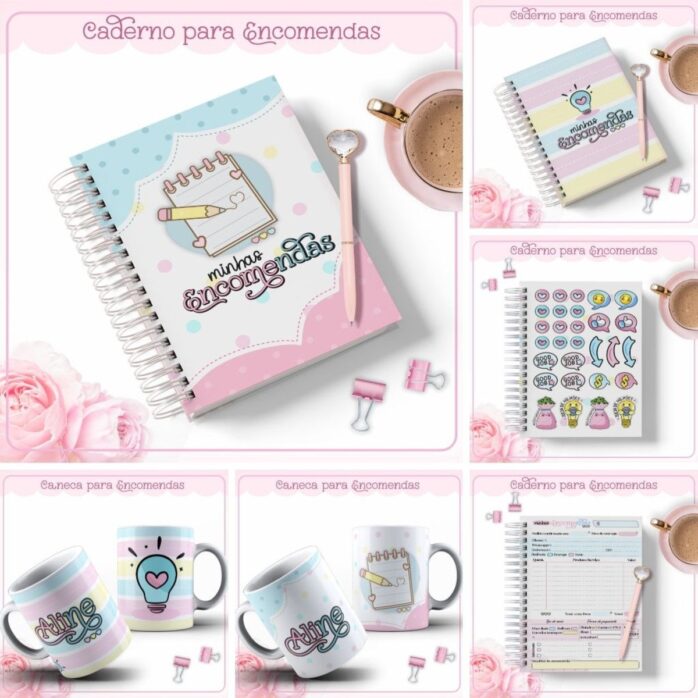 Caderno Minhas Encomendas