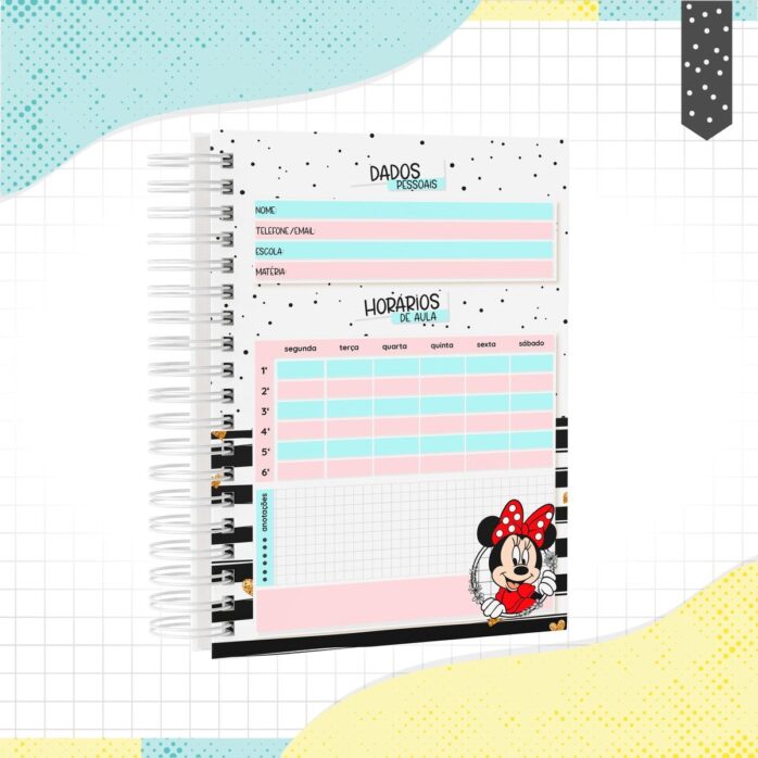 Caderno Minnie