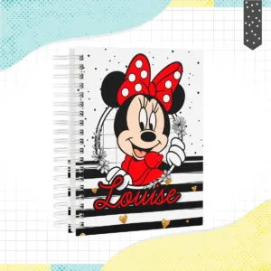 Caderno Minnie 12 Caderno Minnie