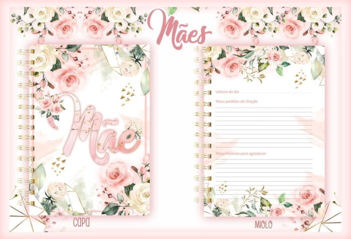 Caderno Oração Mãe