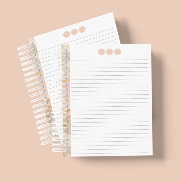 Caderno Pautado Abstrato Mod 1