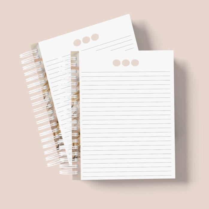 Caderno Pautado Abstrato Mod 2