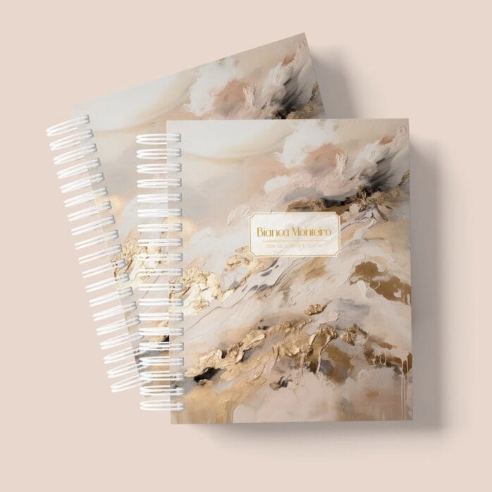 Caderno Pautado Abstrato Mod 2