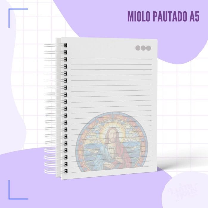 Caderno Pautado Jesus
