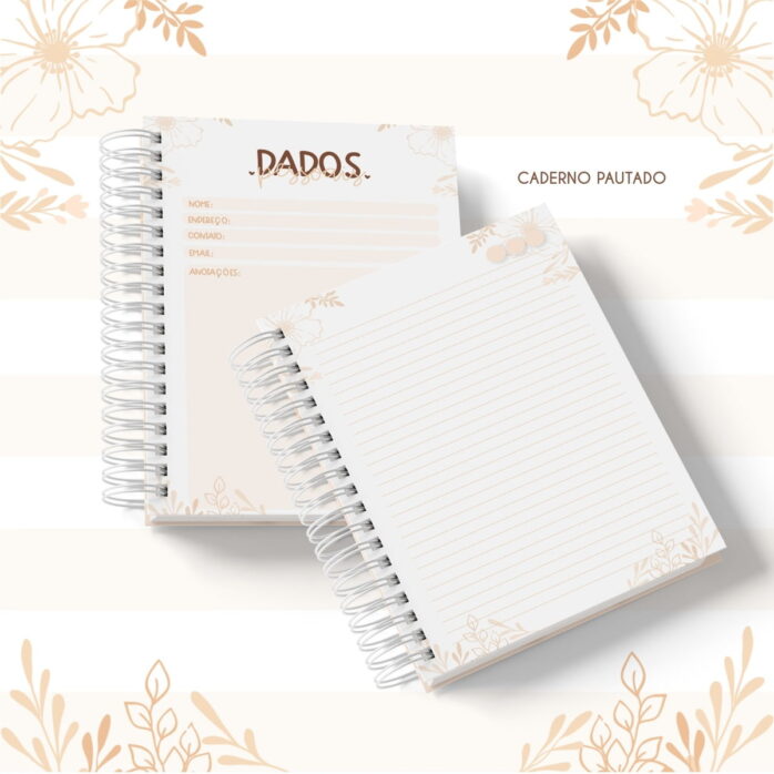 Caderno Pautado Mamãe e Vovó Animais
