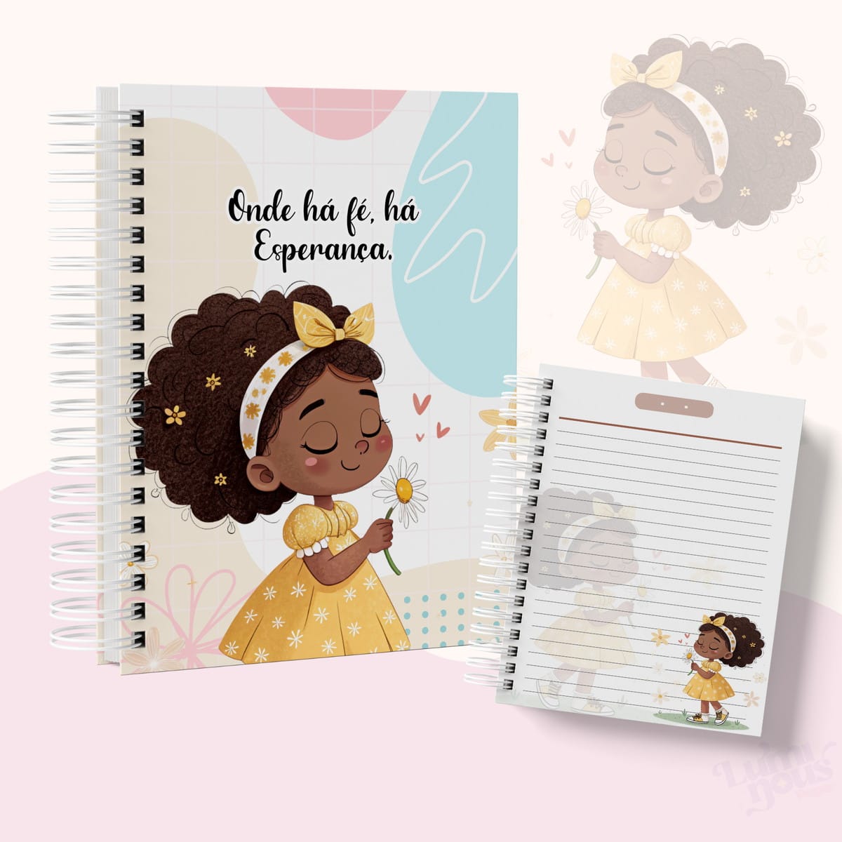 Caderno Pautado Meninas Motivacional Arquivos para Imprimir 2 Caderno Pautado Meninas Motivacional Arquivos para Imprimir - Imagem 2