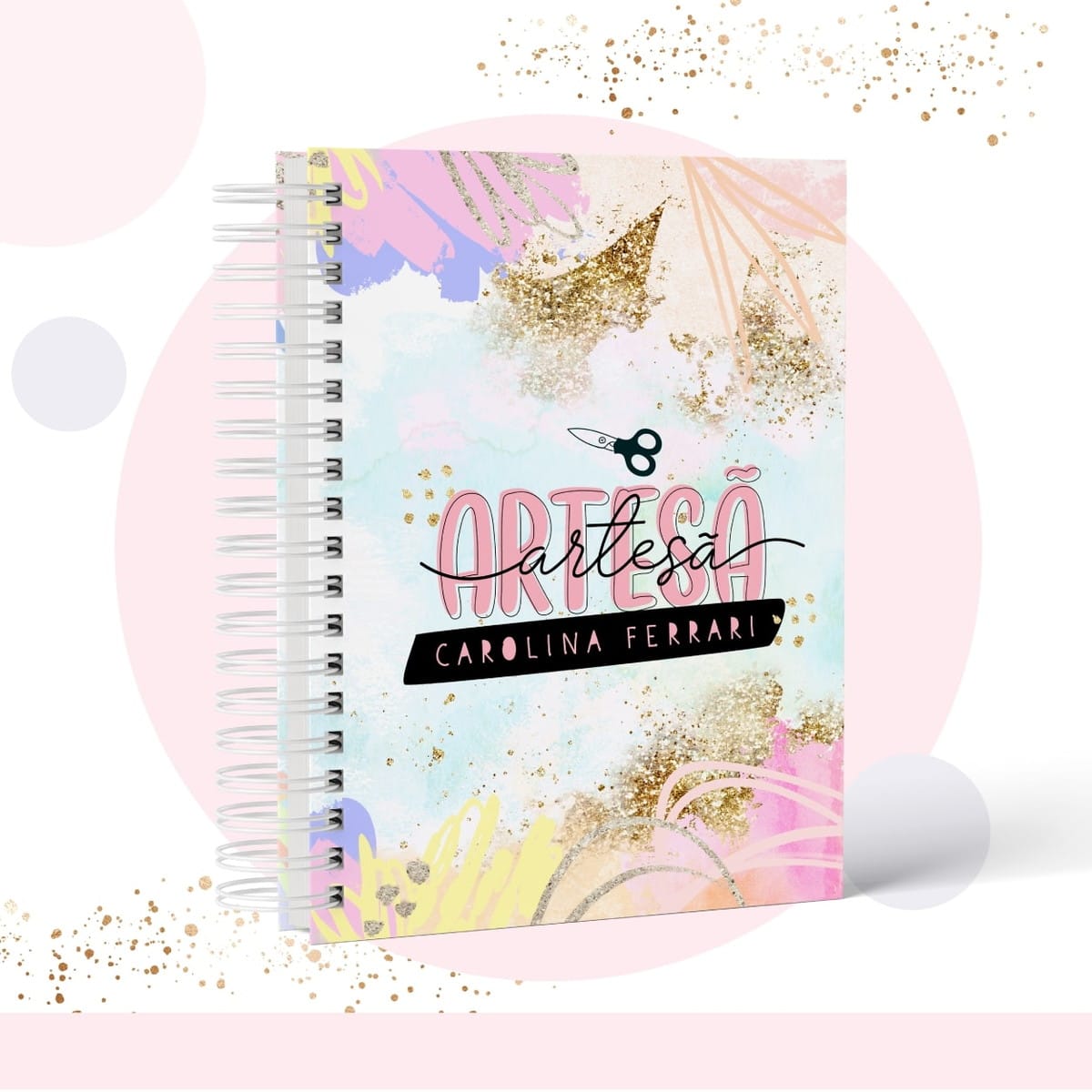 Caderno Pautado Digital Profissão Artesã para Personalizar 1 Caderno Pautado Digital Profissão Artesã para Personalizar