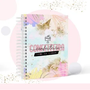Caderno Pautado Profissão Confeiteira