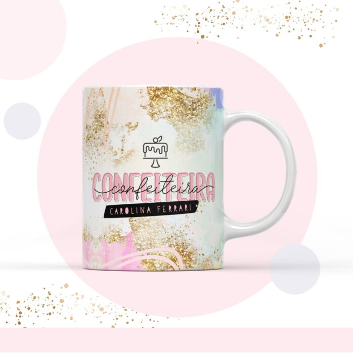 Caderno Pautado Profissão Confeiteira