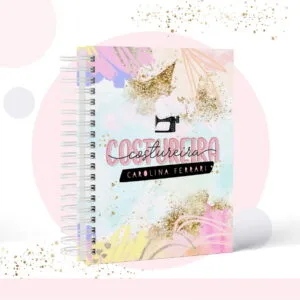 Caderno Pautado Profissão Costureira 30 Caderno Pautado Profissão Costureira