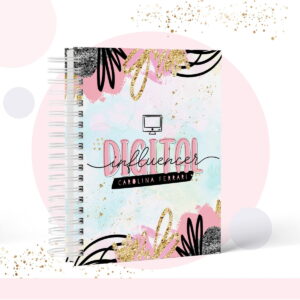 Caderno Pautado Profissão Digital Influencer - Arq Digital