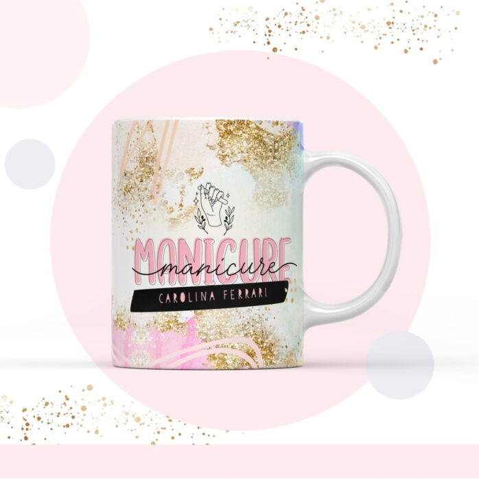 Caderno Pautado Profissão Manicure