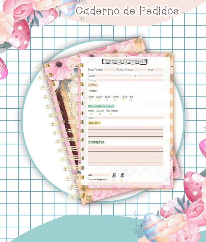 Caderno Pedidos Páscoa Mod5
