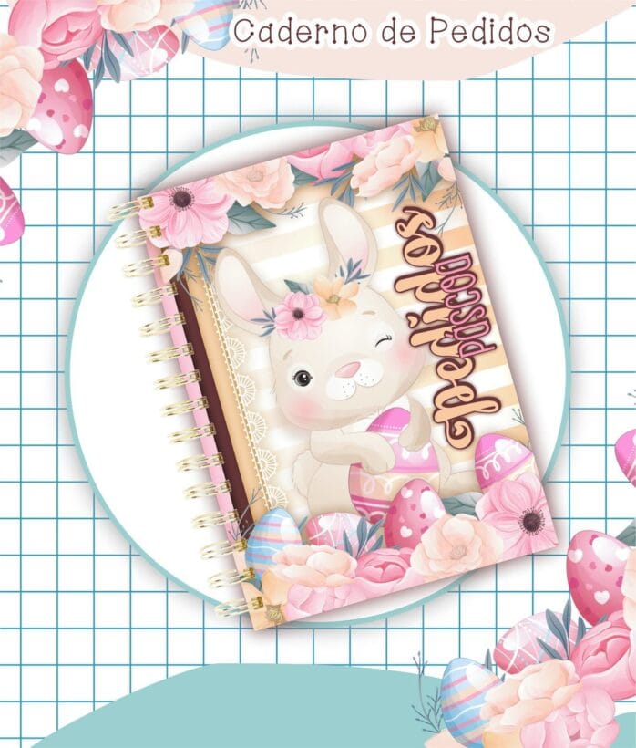 Caderno Pedidos Páscoa Mod5