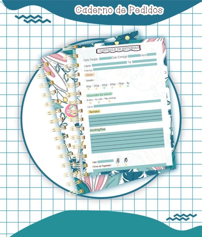 Caderno Pedidos Páscoa Mod7