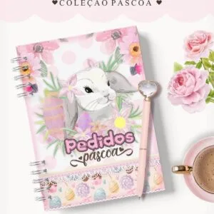 Caderno Pedidos Páscoa Rosinha