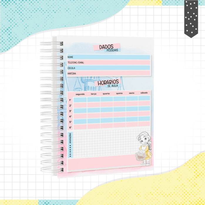 Caderno Princesas