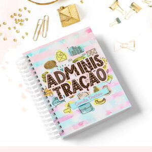 caderno profissao administracao arquivo digital