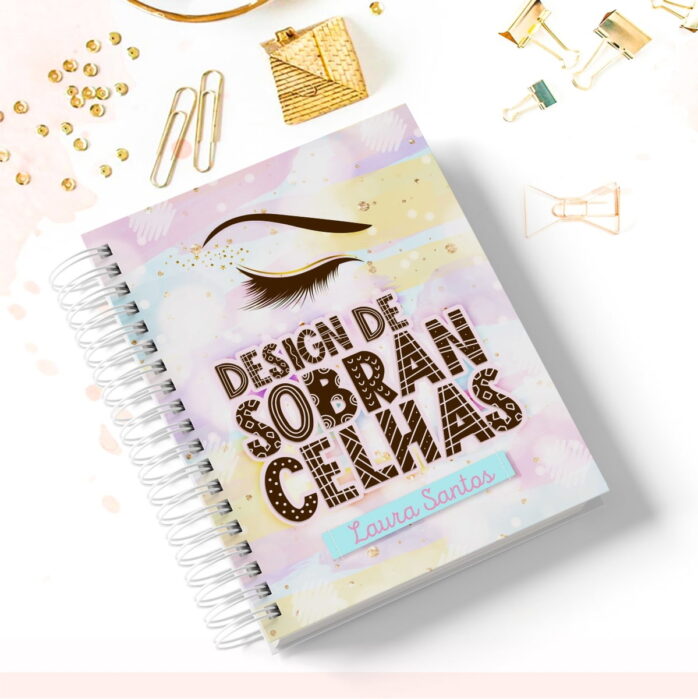 Caderno Profissão Design de Sobrancelhas