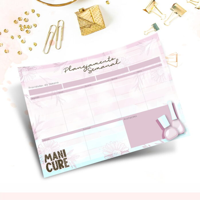 Caderno Profissão Manicure