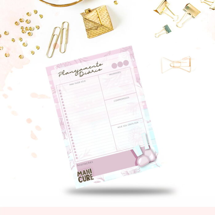 Caderno Profissão Manicure