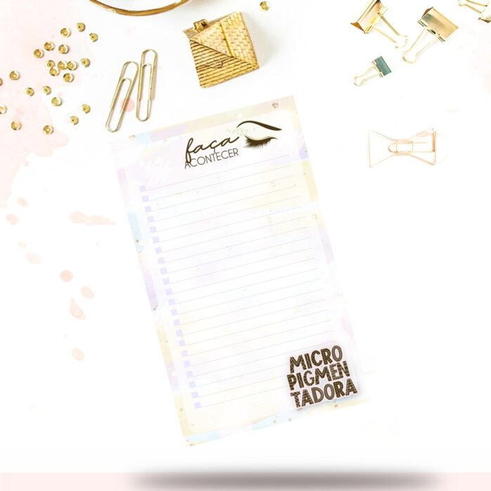 Caderno Profissão Micropigmentadora