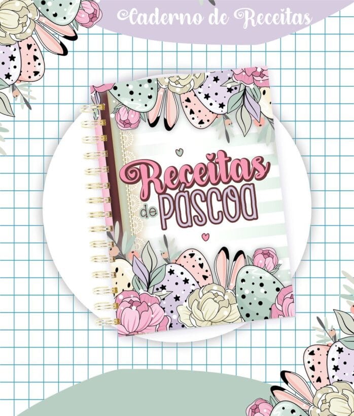 Caderno Receitas Páscoa Mod03