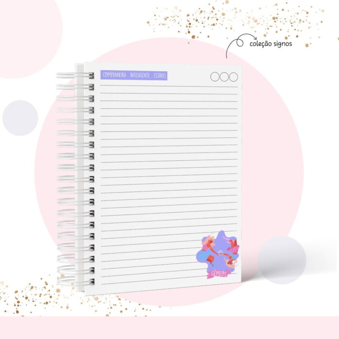 Caderno Signo Gêmeos