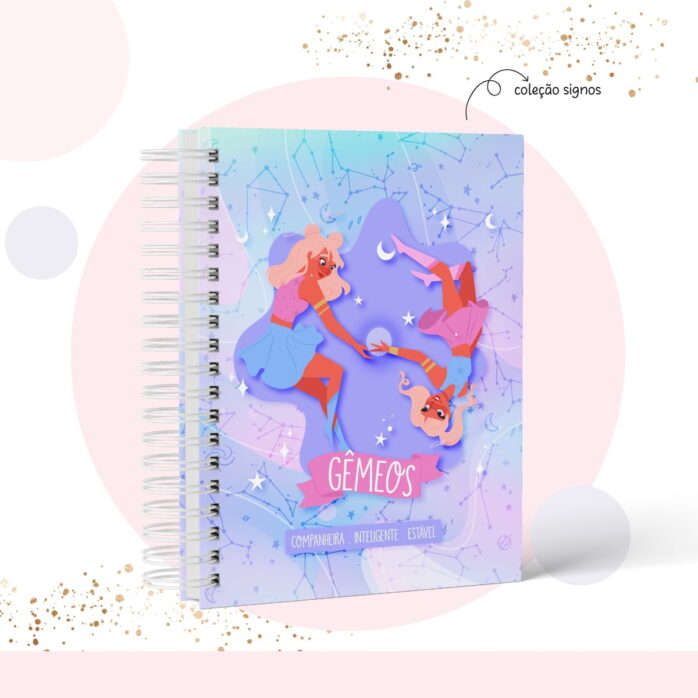 Caderno Signo Gêmeos