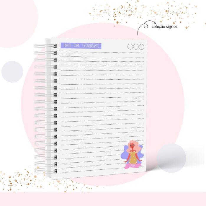 Caderno Signo Leão