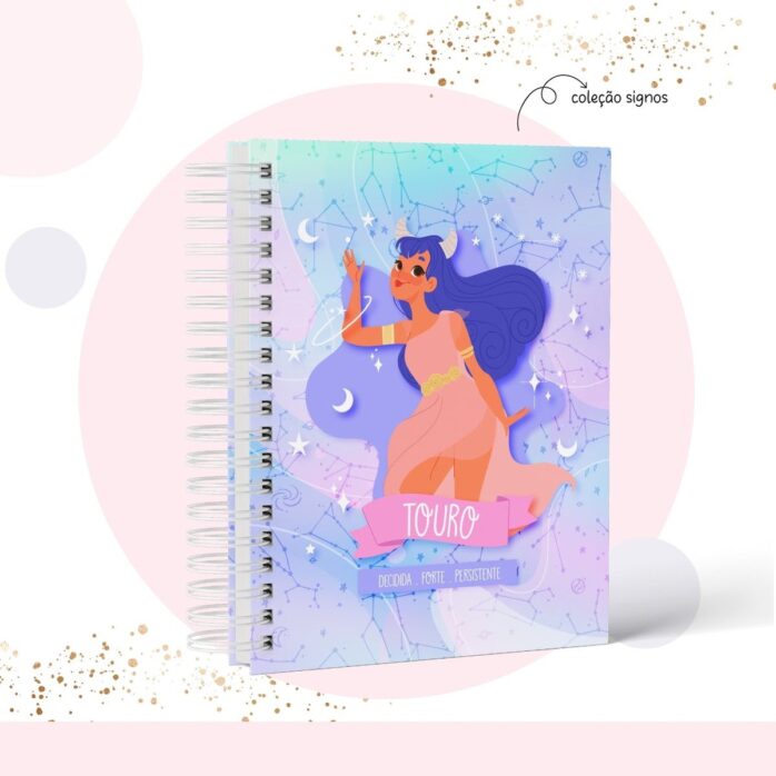 Caderno Signo Touro