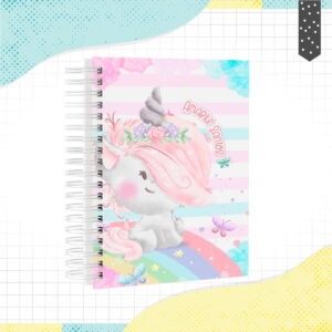 caderno unicornio arquivo digital