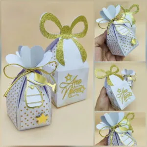 Caixa Ano Novo Branco e Dourado - pdf e Studio 13 Caixa Ano Novo Branco e Dourado - pdf e Studio