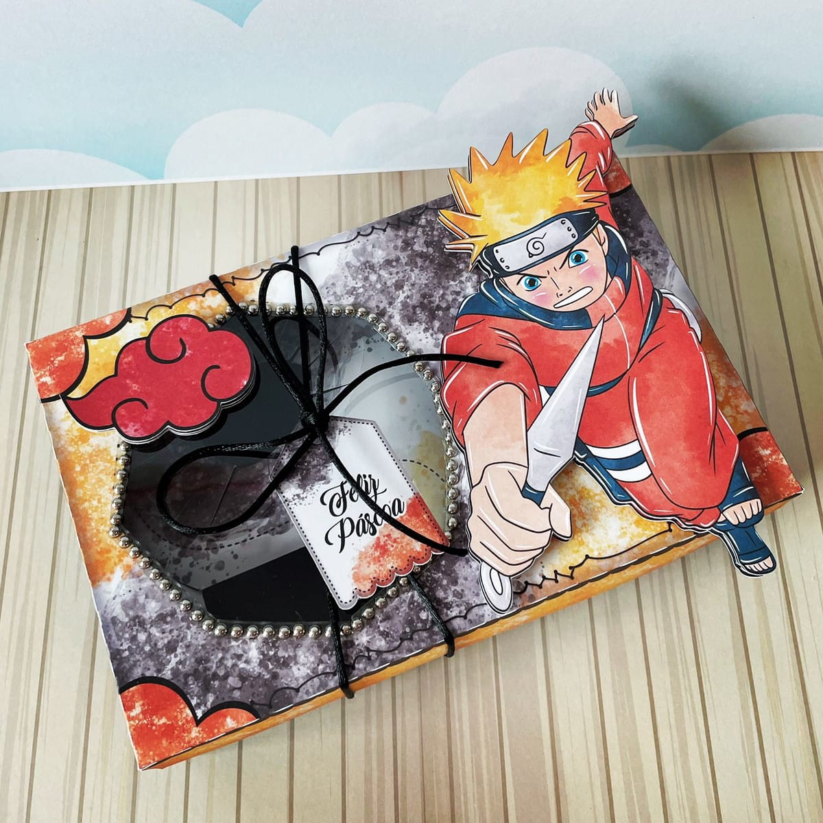 Caixa de Páscoa Naruto Arquivo Digital para Imprimir 2 Caixa de Páscoa Naruto Arquivo Digital para Imprimir