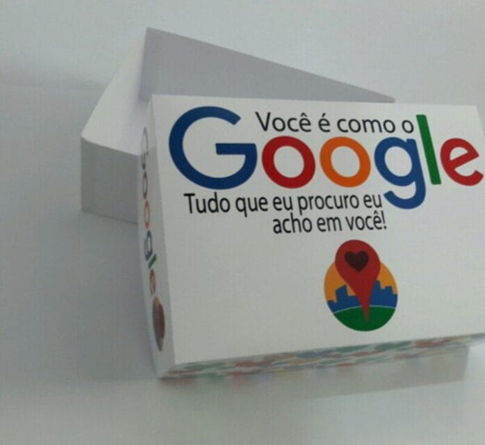 Caixa Dia dos Namorados Google