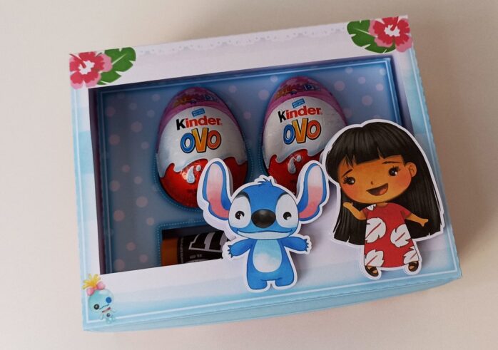 Caixa Kinder Ovo e mm