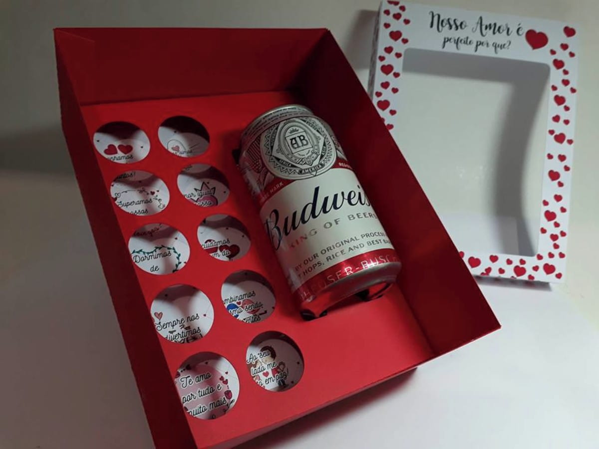 Caixa Lata de Cerveja Dia dos Namorados para Imprimir 3 Caixa Lata de Cerveja Dia dos Namorados para Imprimir