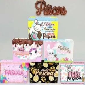 Caixas 06 Doces Páscoa 24 Caixas 06 Doces Páscoa